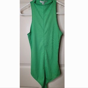 NWT Women's Gaze DTLA Ribbed Bodysuit, Size XS